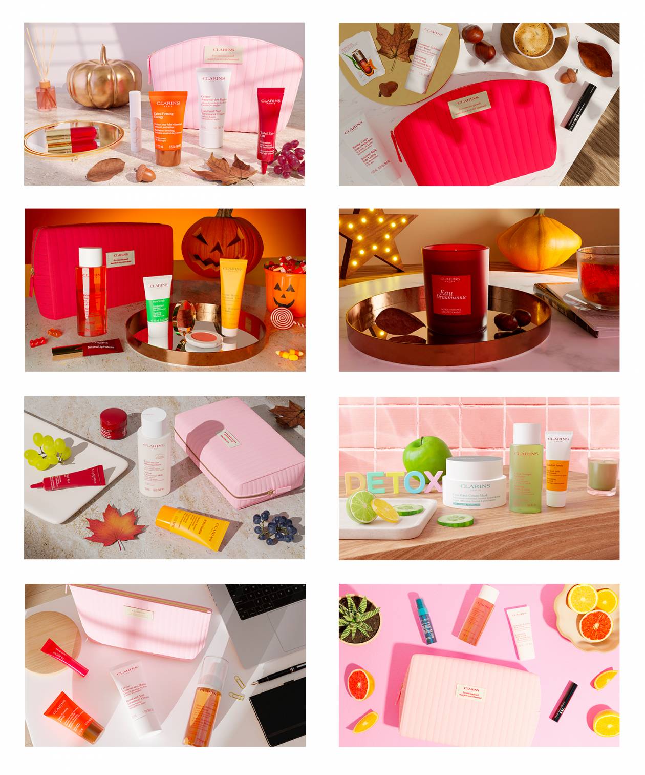 Visuels GWP Clarins